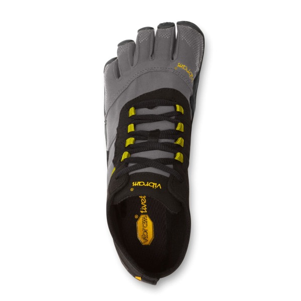 Panske Turistické Topánky Vibram Slovensko - FiveFingers V-Trek Čierne / Siva | 1042BVWQH